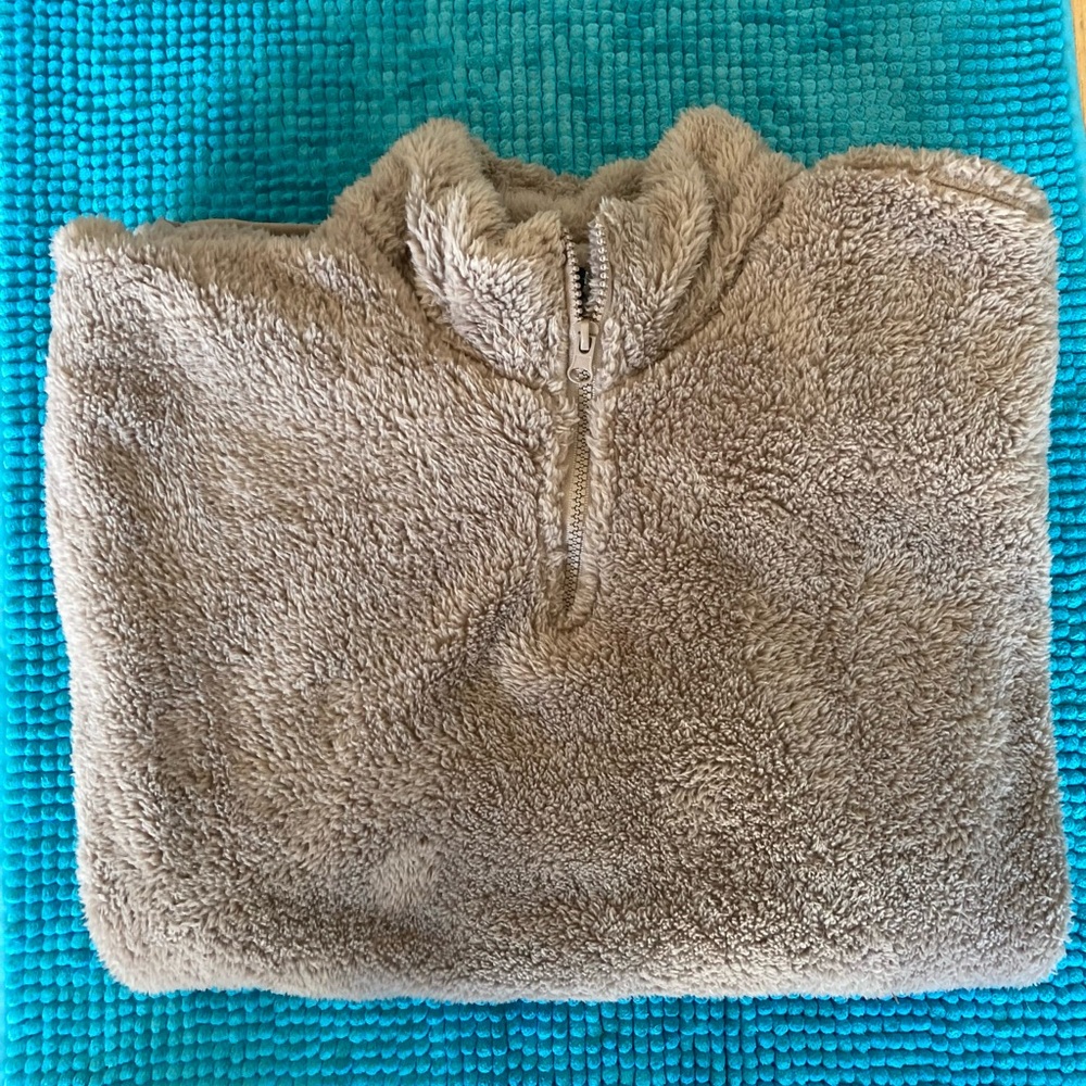 Teddy Bear soft fleece pullover
